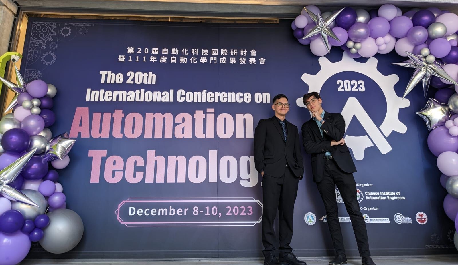 恭喜實驗室 Alejandro與Bruno獲得Automation2023最佳口頭演說論文獎