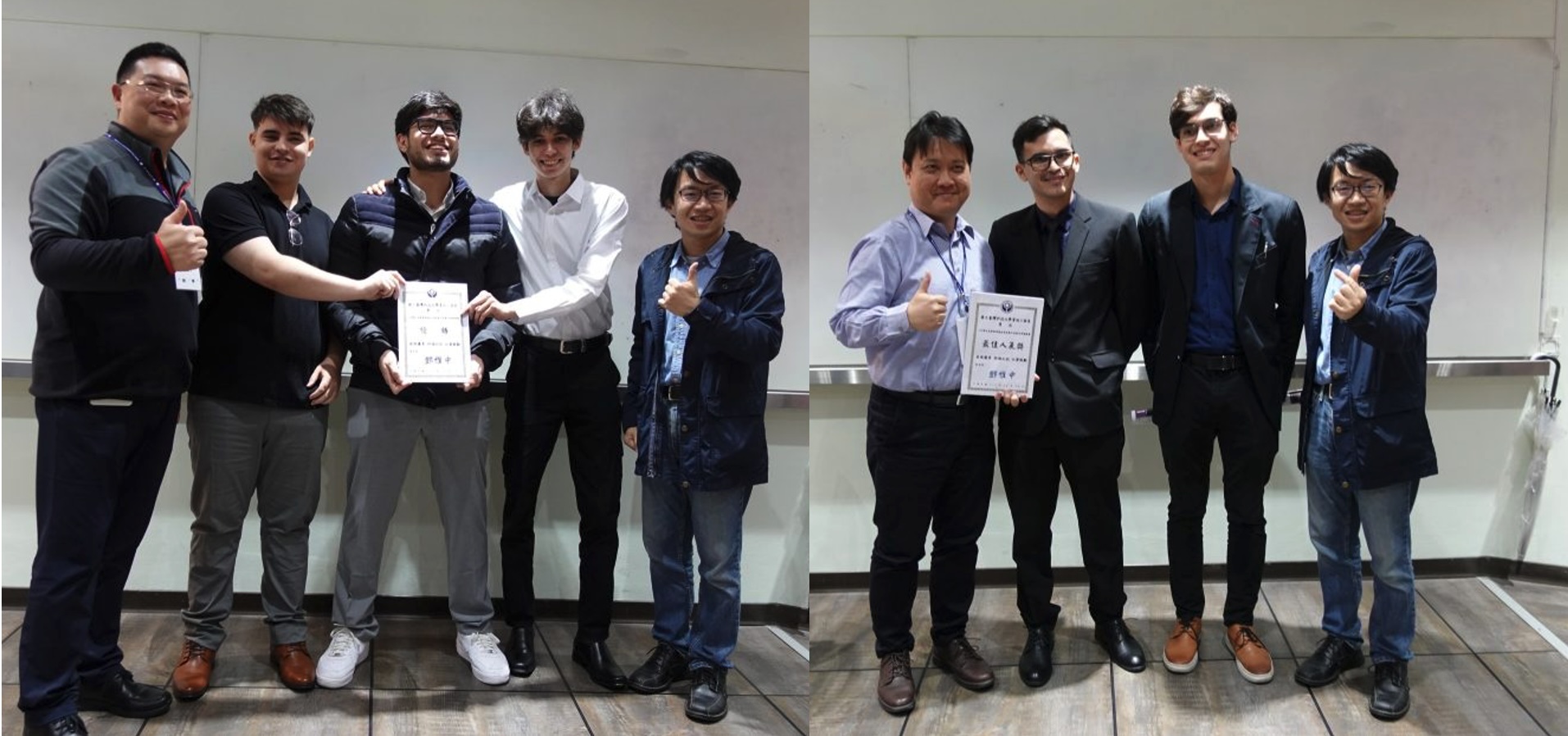 Our team members from UPTP get best and most popularity awards from their capstone project competition
